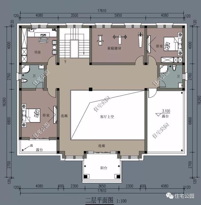 农村自建房你只会建欧式？不妨看看这5套法式户型，更浪漫更美丽