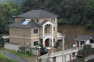 实拍6栋农村自建别墅外观图片，时尚感超强。