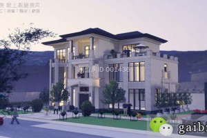 129万农村三层别墅设计图纸，给人不一样的居住体验。