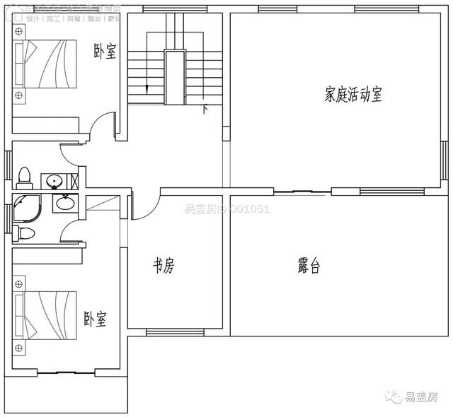 430平68万元三层新中式农村自建房