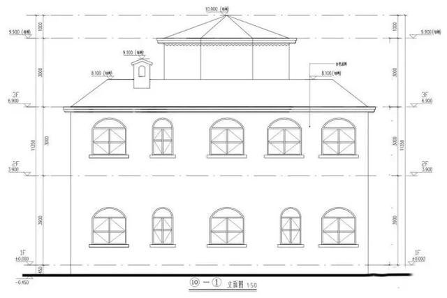 农村自建二层养老别墅，经济实用，有风格
