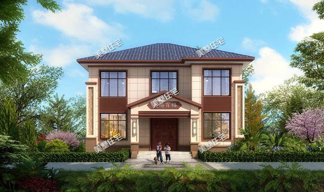 老家都在建的4栋两层别墅，每栋都是良心出品，完美的乡村别墅