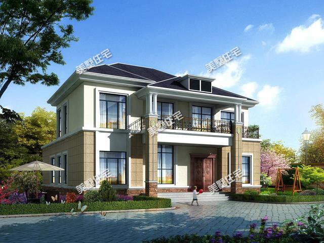 老家都在建的4栋两层别墅，每栋都是良心出品，完美的乡村别墅