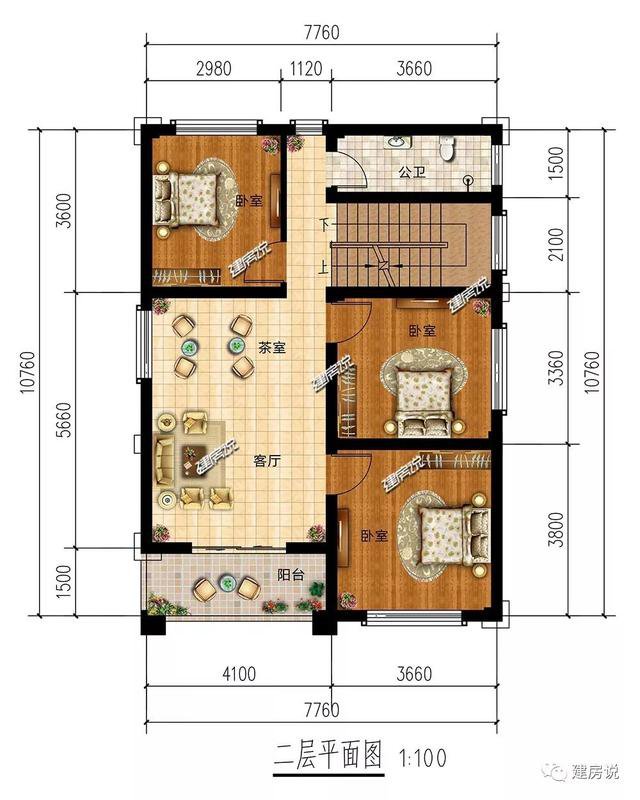 3款面宽8米的别墅，三十多万建出了上百万的气势，看完蠢蠢欲动