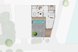 371m²现代别墅设计图纸，营造出一种自然惬意的生活氛围感。