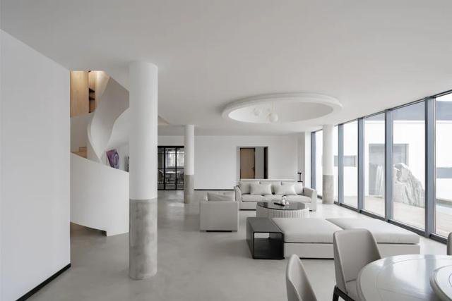 371m²现代极简别墅，舒适文艺的空间，自然惬意的生活