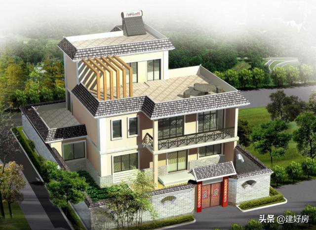 2020年回村建房，这样10套别墅最适合农村，你觉得呢？