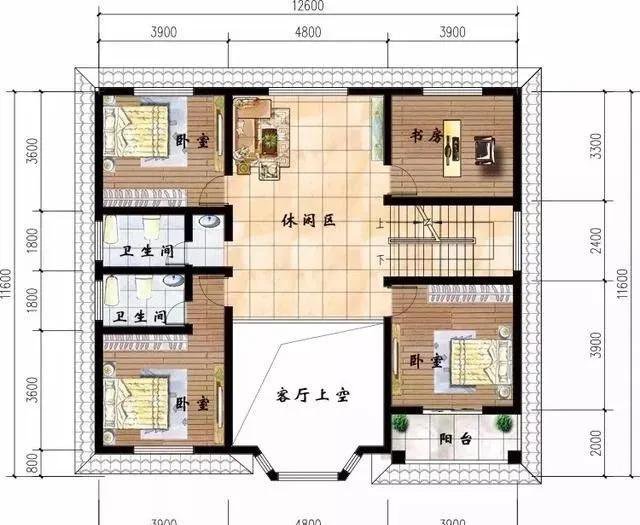 小宅基地也有大排场！7款120㎡二层别墅美得不像话，村长都眼红