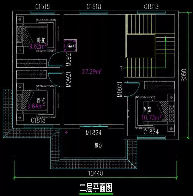 小宅基地也有大排场！7款120㎡二层别墅美得不像话，村长都眼红