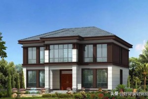23套农村自建别墅外观图，可简约大气亦可典雅高贵。