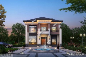 10款农村自建别墅方案，30万左右就能建别墅。