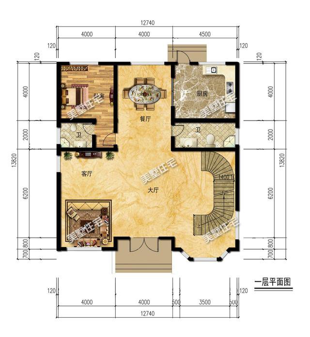 精选4款农村别墅图纸，不用再请设计师，施工队照着建就能建好