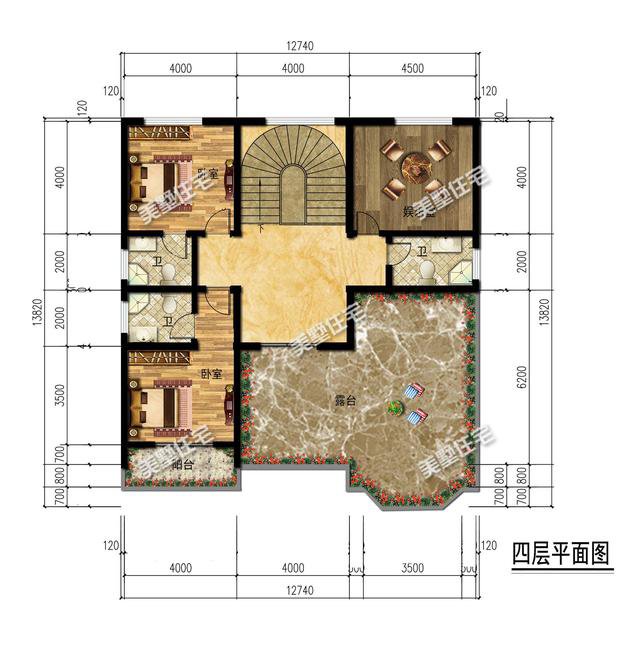 精选4款农村别墅图纸，不用再请设计师，施工队照着建就能建好