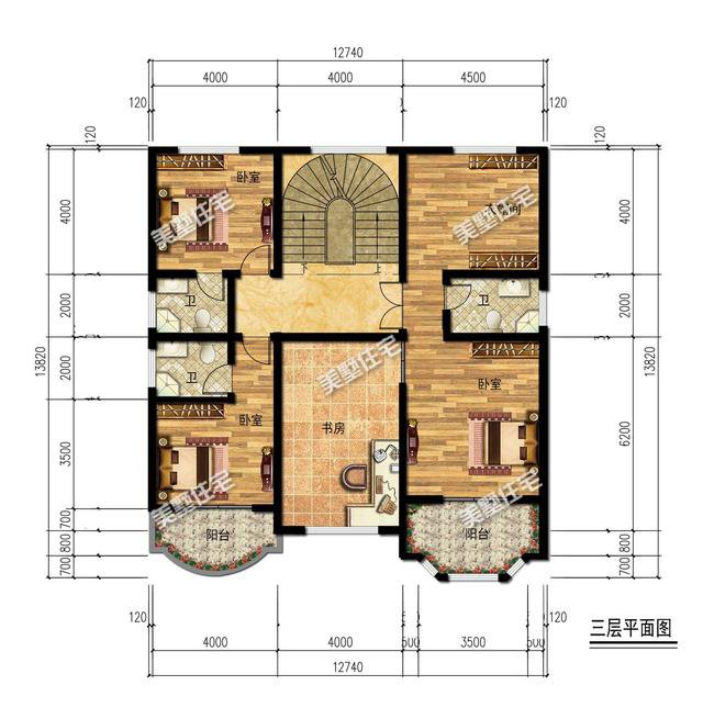 精选4款农村别墅图纸，不用再请设计师，施工队照着建就能建好