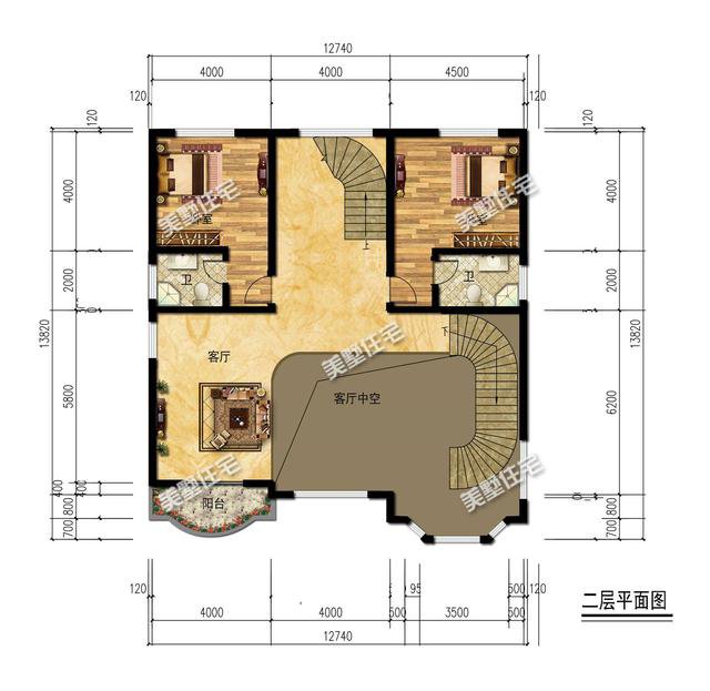 精选4款农村别墅图纸，不用再请设计师，施工队照着建就能建好