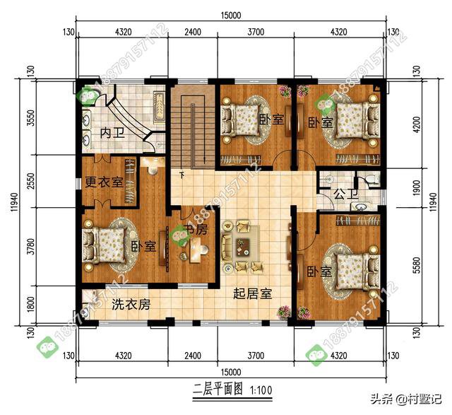 看了5千套别墅，还是这3栋别墅漂亮，25万建一栋，收藏图纸不迷路