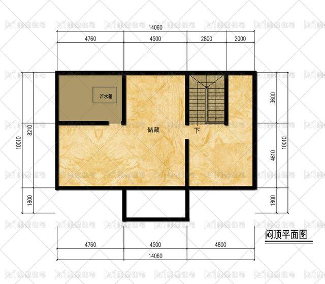 6栋经济实惠型的二层别墅，占地面积不大，建房选它准没错
