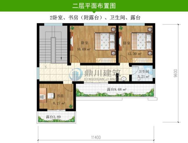 占地90平二层实用型小别墅,造价19万,用首付的钱建别墅!