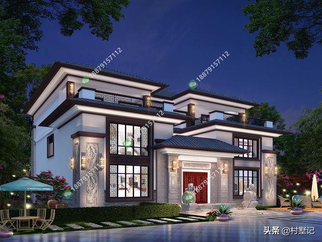 设计了3千多款农村别墅图纸,挑出3款代表作,献给开春建房的你