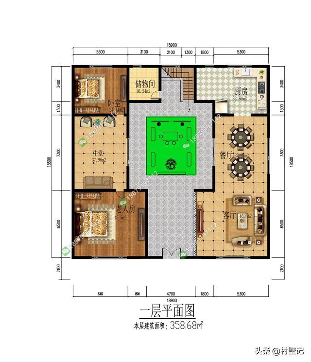 设计了3千多款农村别墅图纸,挑出3款代表作,献给开春建房的你