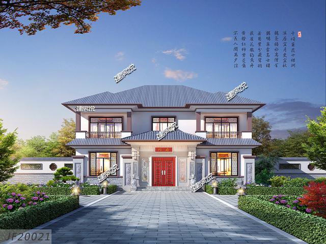 如果给你50万，这5款新中式别墅，你会盖哪个？