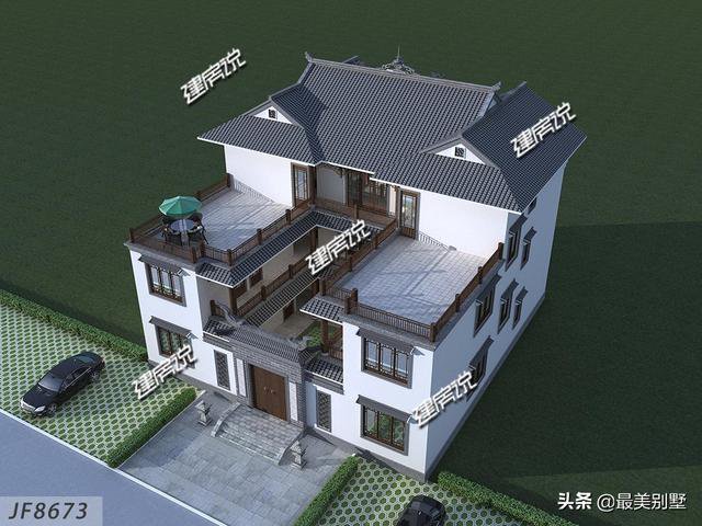 四合院才是中国真正的豪宅！盖套四合院别墅，气质秒杀全村！