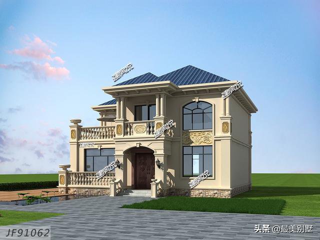12×11米的欧式别墅，26万建一栋，村里人人都能建
