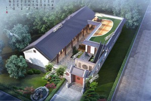 农村中式四合院设计实景图，百看不厌，不愧是中国风！