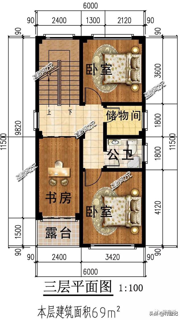 别小看了你家的宅基地，占地60平、花34万建现代风别墅！