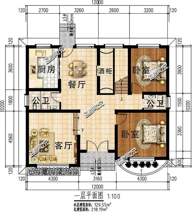 这么漂亮又实用的别墅，只要26万，不建一栋可惜了