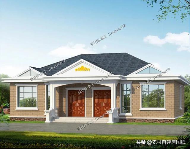 6款农村兄弟别墅，一层每户10万，你想建几层