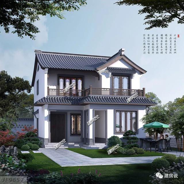 10款中式小户型别墅,20万起建,喜欢中式的朋友别犹豫了