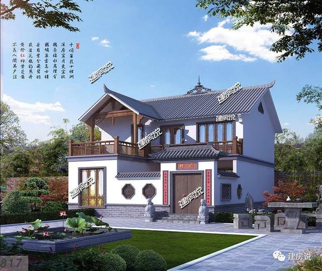 10款中式小户型别墅,20万起建,喜欢中式的朋友别犹豫了