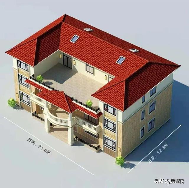 别墅设计：乡下自建别墅就要兄弟双拼