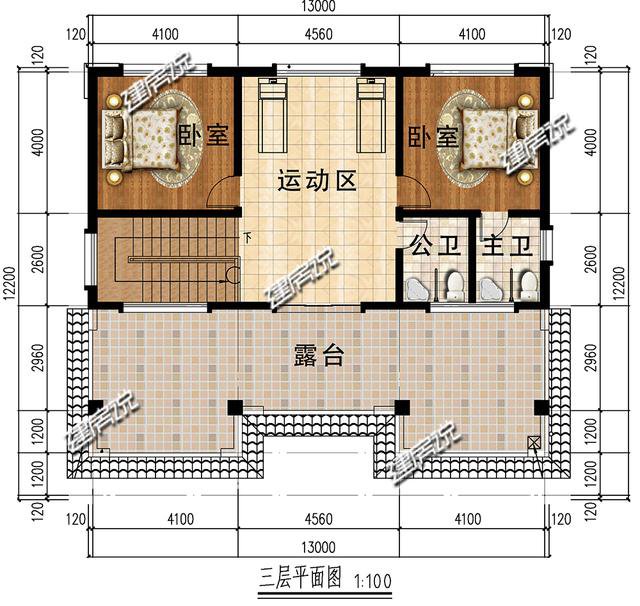 牛气十足的中式别墅，能在农村建一栋，你是真的牛