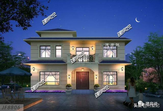 开春建房不用愁，为你推荐12款2层别墅，25万起建
