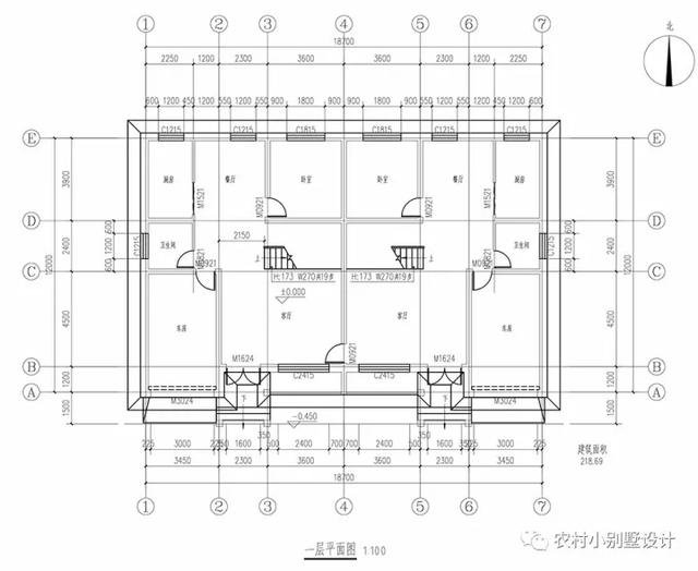 10款兄弟双拼别墅图纸，第1套28万，第3套60万，好想都回家建！