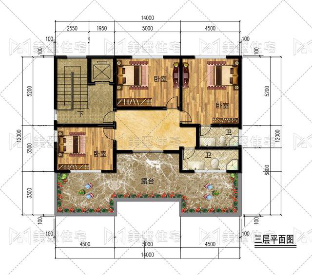 6栋霸气新中式别墅，村里的最强王者，建一栋三代兴旺