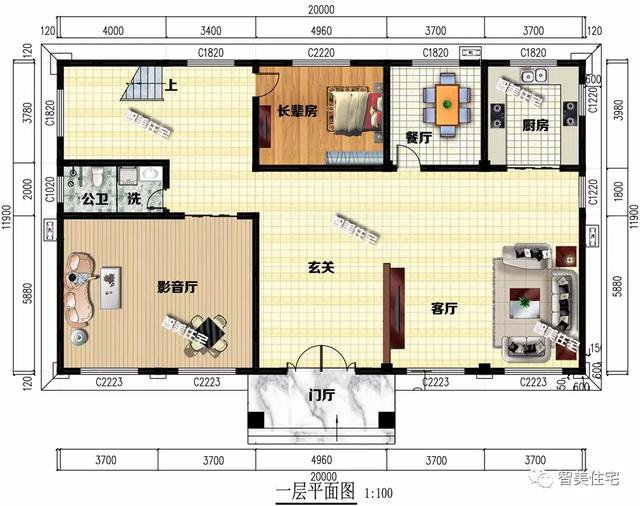 面宽20米多的6栋农村别墅，宅基地大任性建，老家房子你做主！