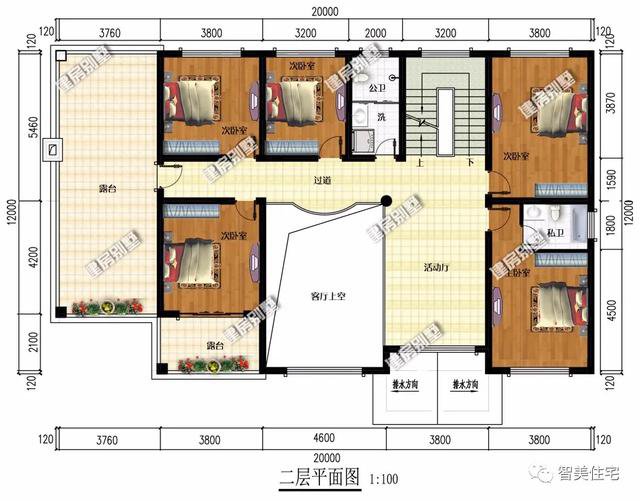 面宽20米多的6栋农村别墅，宅基地大任性建，老家房子你做主！