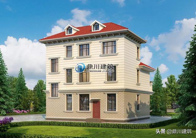 这6套新品别墅，外观新颖布局细腻，第2套占地76平造型却很大气