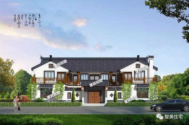 建一座中式三合院在老家，住复古风别墅，过现代式生活多惬意