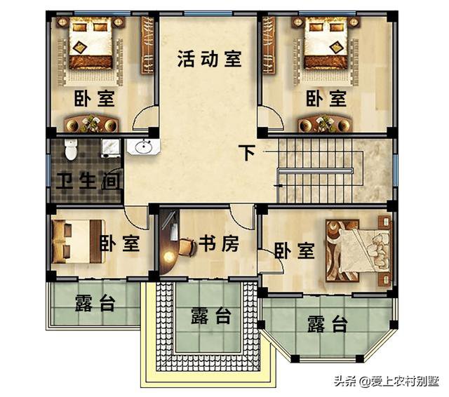 4款带车库三层农村别墅，中式欧式都有，40万起，你不打算建一套