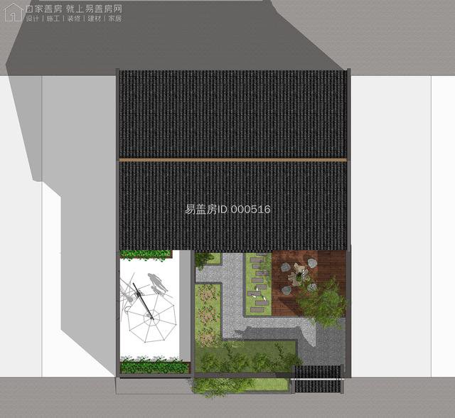 30套别墅设计系列—「第10套」北京延庆马家新中式别墅