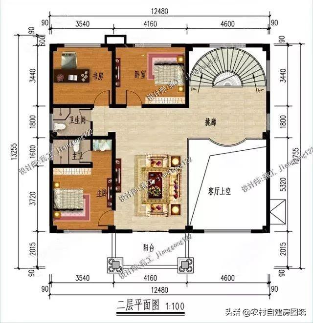 6款欧式三层农村别墅，150平地大不差钱，土豪们这样建房羡慕吗