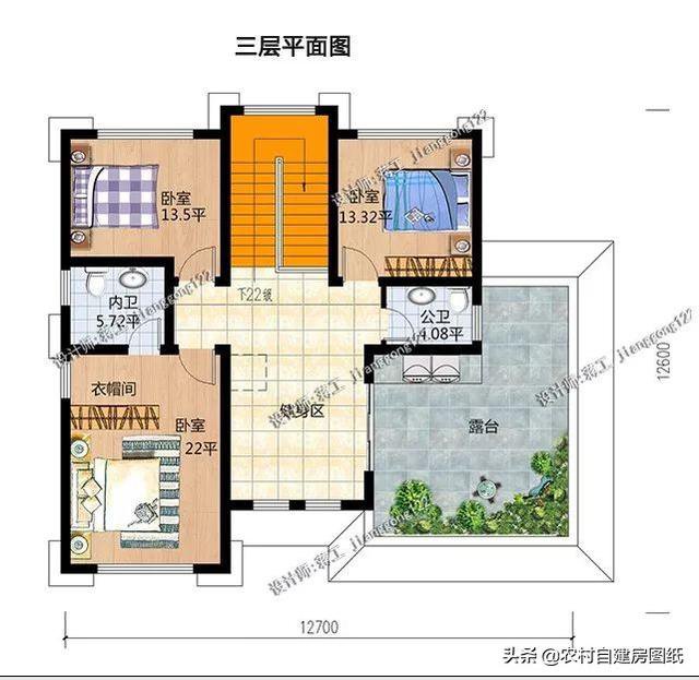 6款欧式三层农村别墅，150平地大不差钱，土豪们这样建房羡慕吗