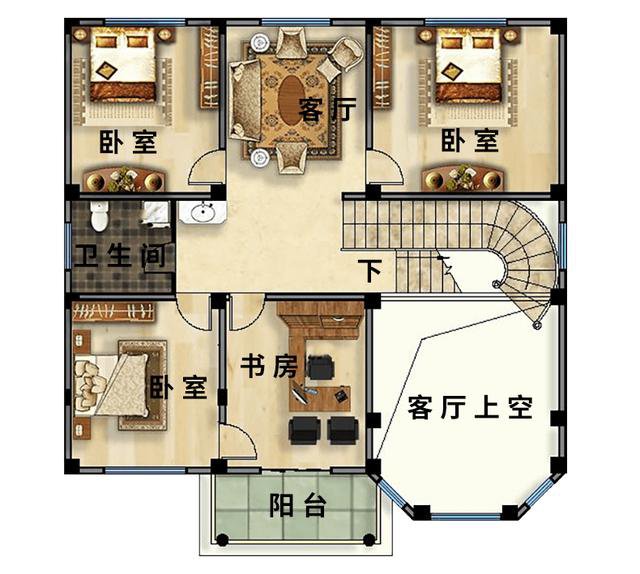 5款别墅低调有品位，建栋在家乡笑看云卷云舒