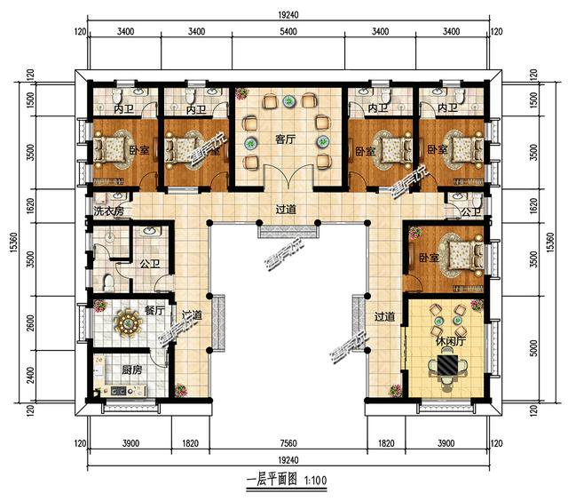 3栋最美中式别墅，20万左右就能建一栋，图纸快收藏好