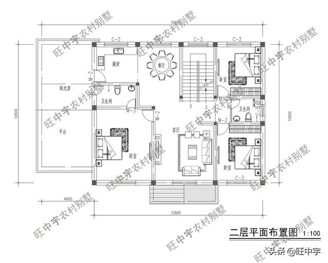 12套农村别墅自建房经典小户型，造价低，最后一套邻居们太羡慕了