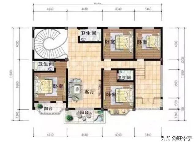 12套农村别墅自建房经典小户型，造价低，最后一套邻居们太羡慕了